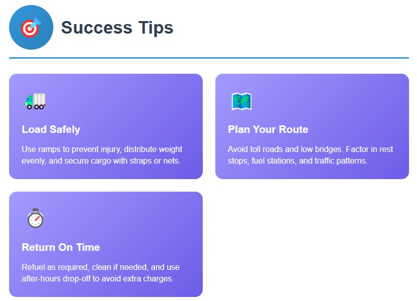 infographic success tips