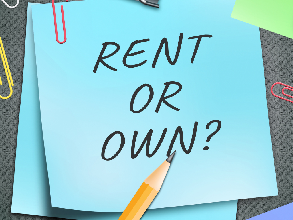 rent or own info