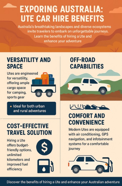 ute car hire benefits in australia