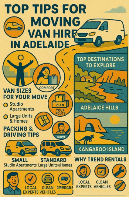 infographic Top Tips for Moving Van Hire in Adelaide