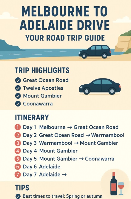 melbourne to adelaide drive road trip guide