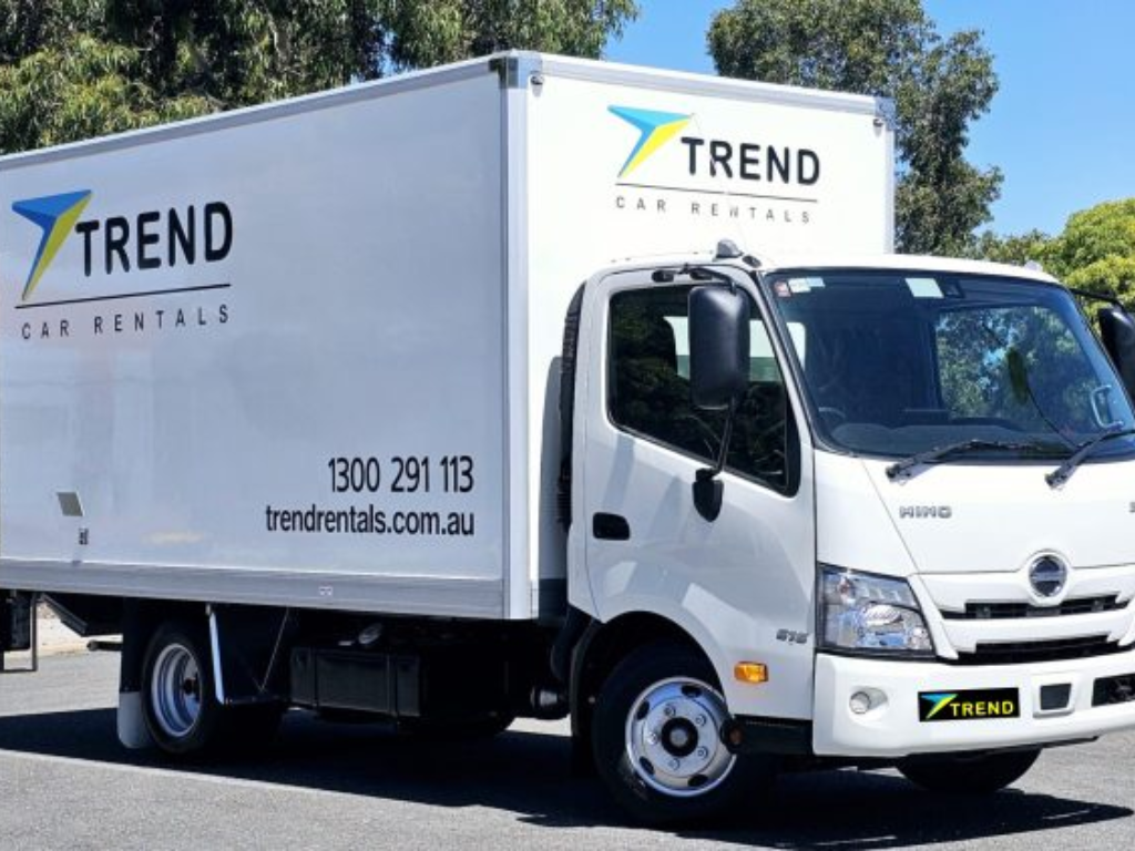 rent truck from trend car rentals
