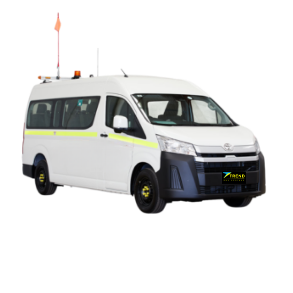 trend car rental mine spec bus