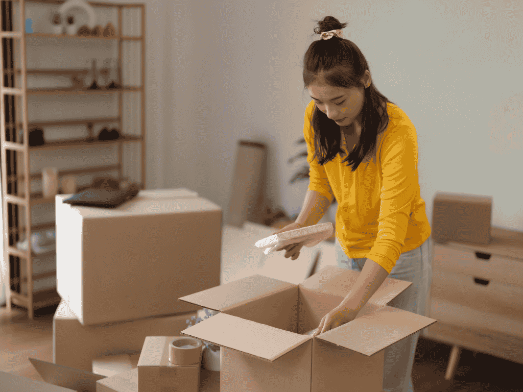 Pack Boxes and Smaller Items Efficiently