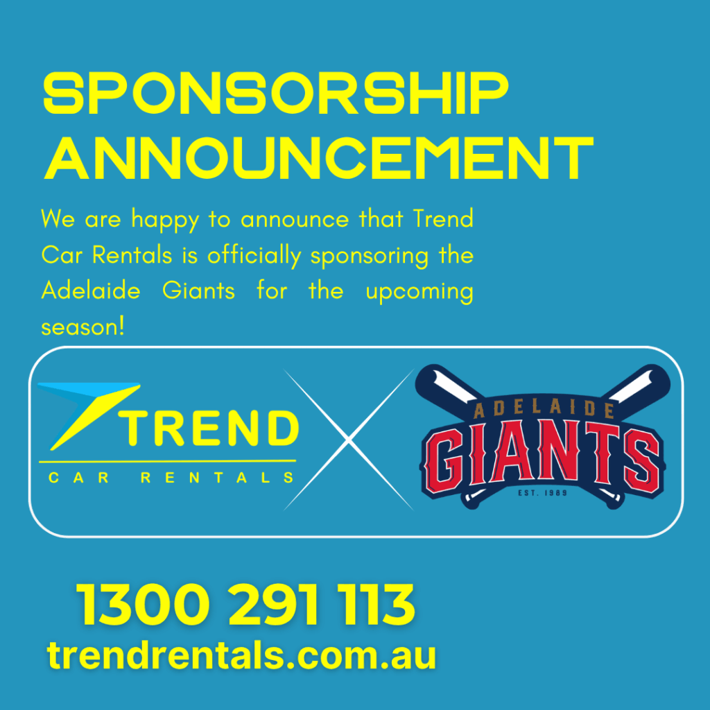 sponsorship announcement with the adelaide giants