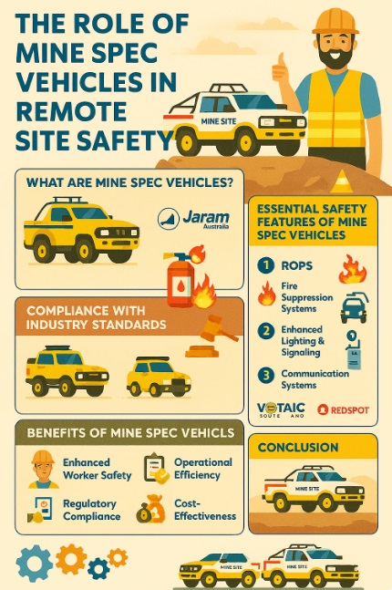 infographic The Role of Mine Spec Vehicles in Remote Site Safety
