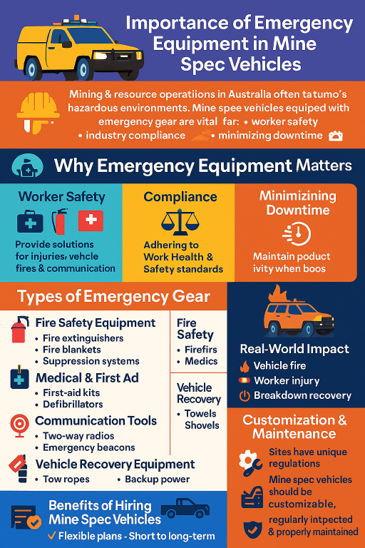 infographic The Importance of Emergency Equipment in Mine Spec Vehicles