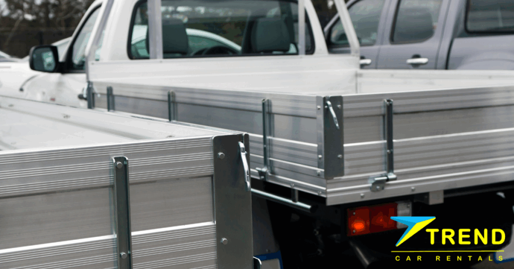 mine spec ute of trend car rental