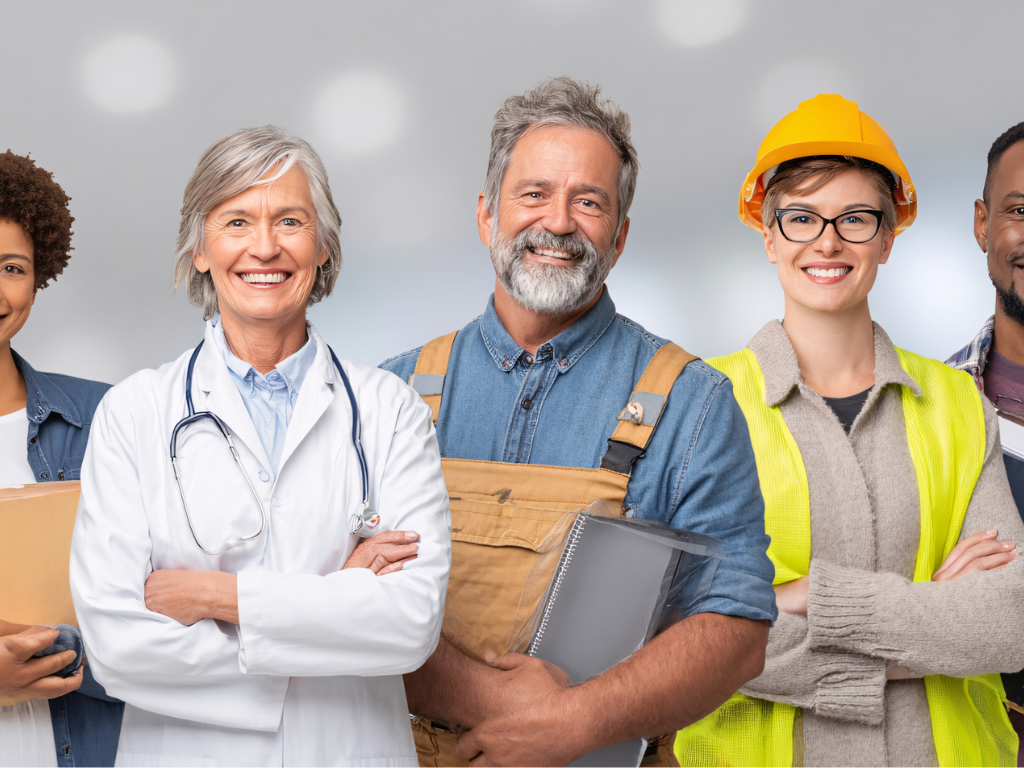 image of diverse workforce