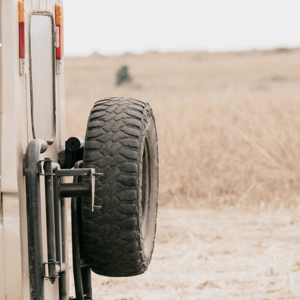 Vehicle Essentials spare tyre