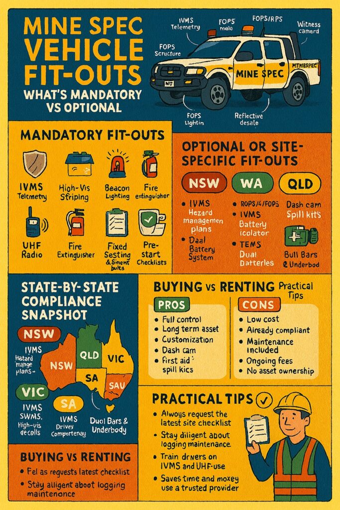 infographic Mine Spec Vehicle Fit-Outs What’s Mandatory vs Optional