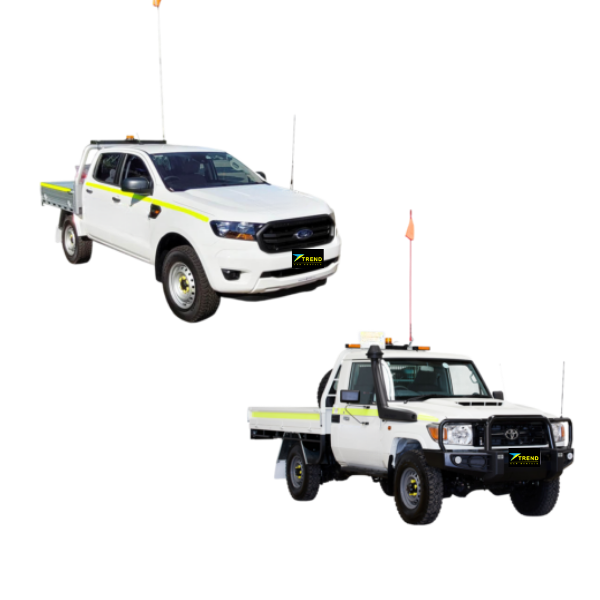mine spec vehicles provided by trend car rentals