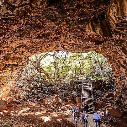 Cairns to Undara Lava Tubes