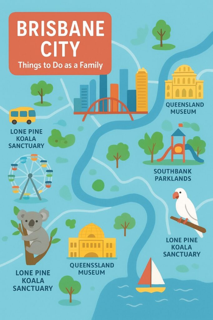 infographic Brisbane City: Things to Do as a Family — Your Complete 2025 Guide