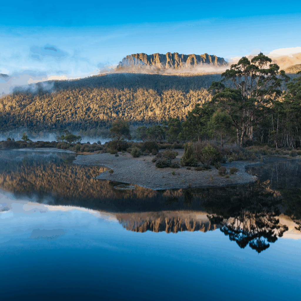 Lake St Clair Campground – Tasmania