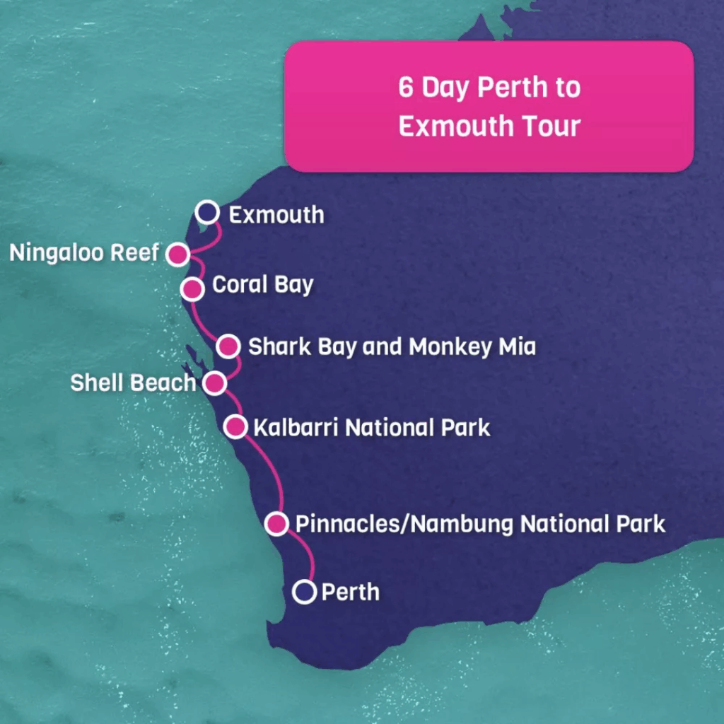 Perth → Exmouth Route (10–20 Days)