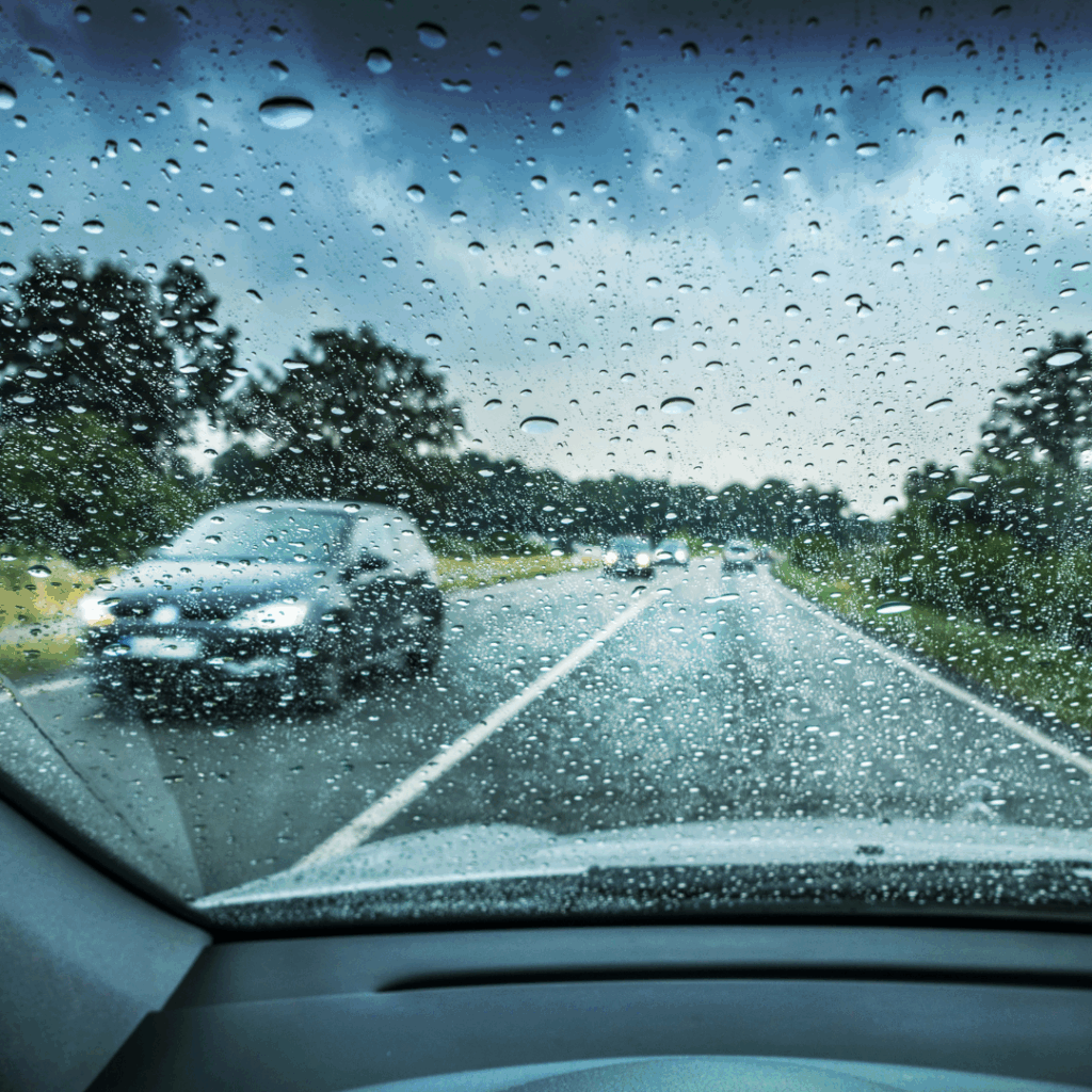 unsafe weather condition for driving