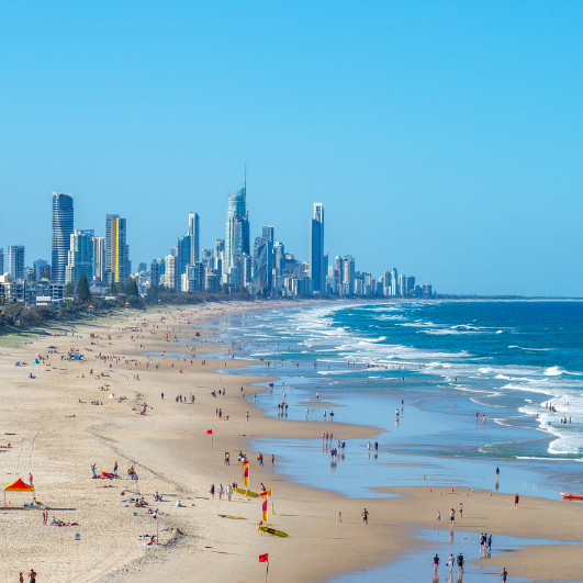 Gold Coast / Brisbane Beach & Theme Park Holiday (5 Days)