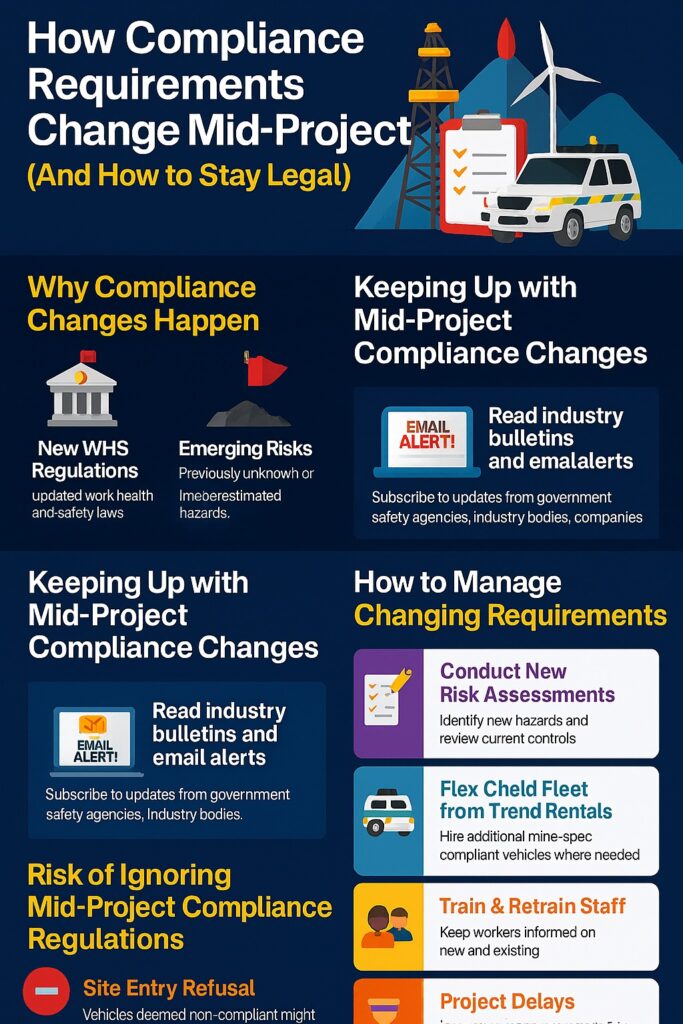 infographic How Compliance Requirements Change Mid-Project (And How to Stay Legal)