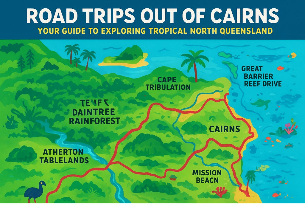 infographic Road Trips Out of Cairns: Your Ultimate Guide to Exploring Tropical North Queensland