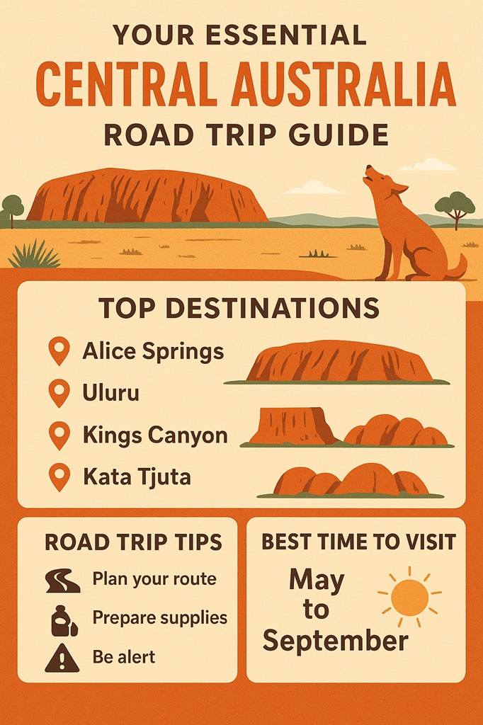 infographic Your Essential Central Australia Road Trip Guide