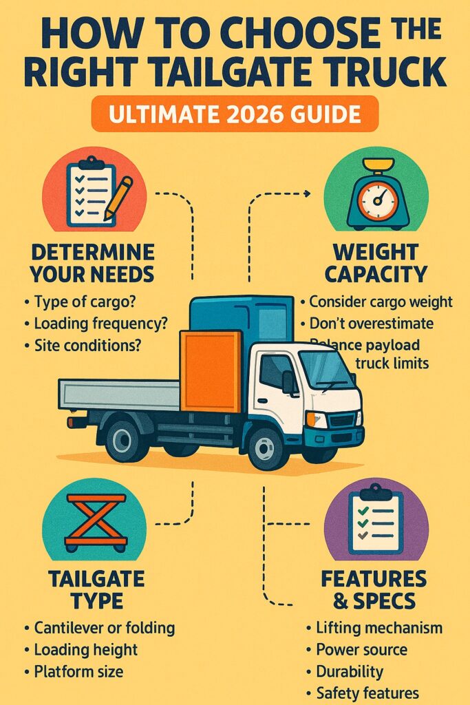 infographic How to Choose the Right Tailgate Truck (Ultimate 2026 Guide)